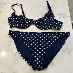 Tory Burch Navy Bikini - NWOT